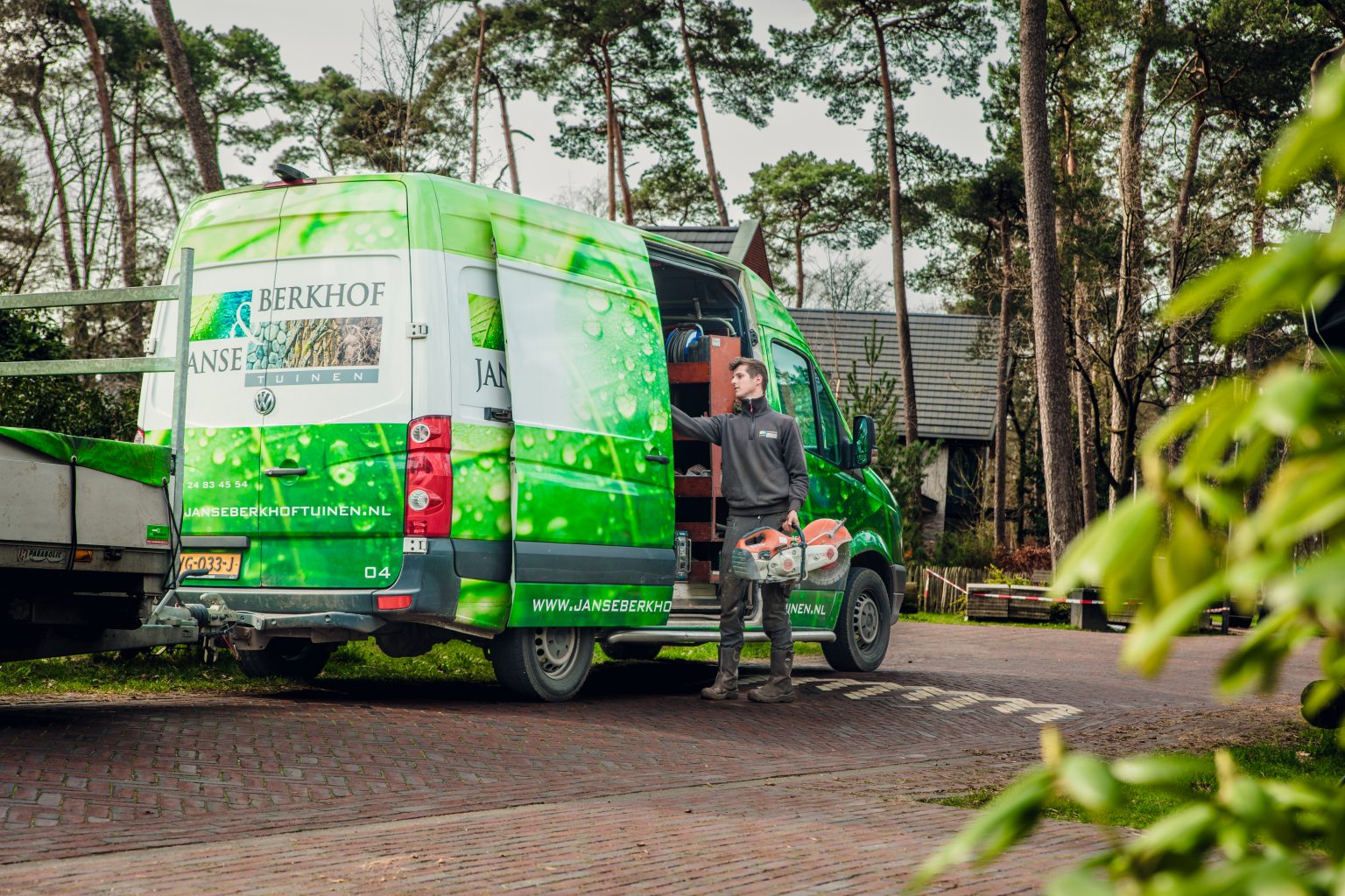 Aan het werk bij Janse en Berkhof